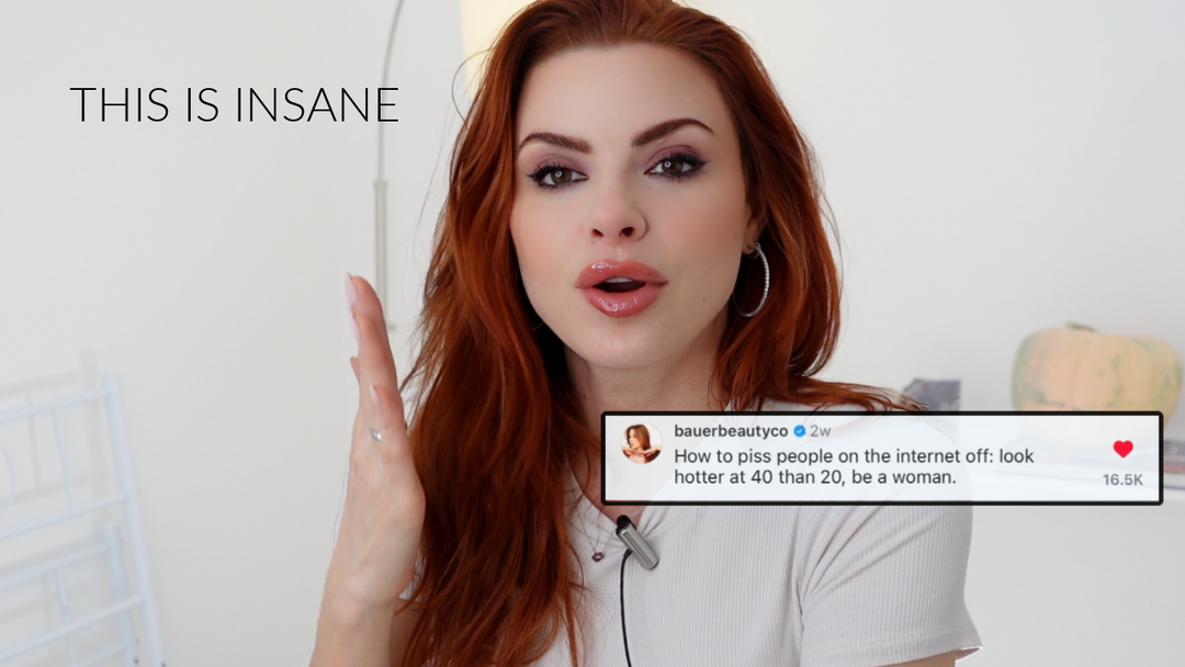 How to piss the internet off: look hotter at 40 than 20, be a woman.